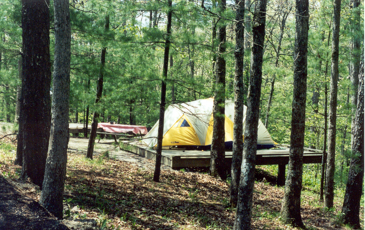 Tent Camping and Hungry Mother